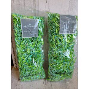 Hallmark shredded paper glitter gift‎ accessories set